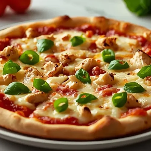 chicken cheese pizza recipe recipe