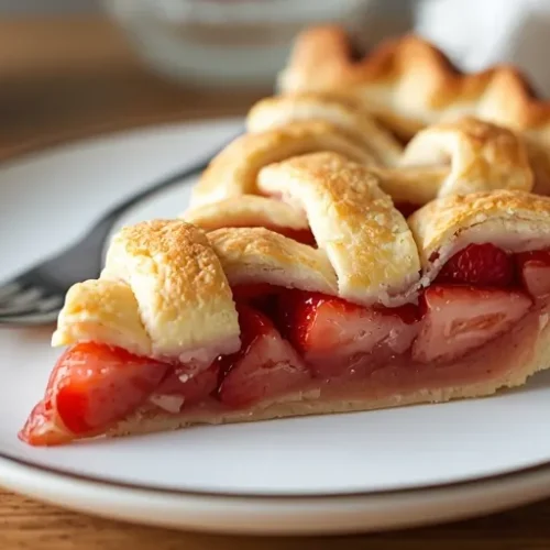 strawberry rhubarb pie recipe