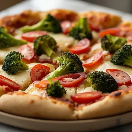 broccoli veggie pizza recipe