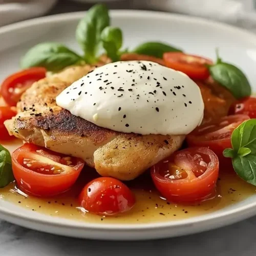 burrata chicken caprese recipe