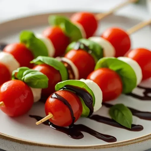 caprese salad skewers recipe