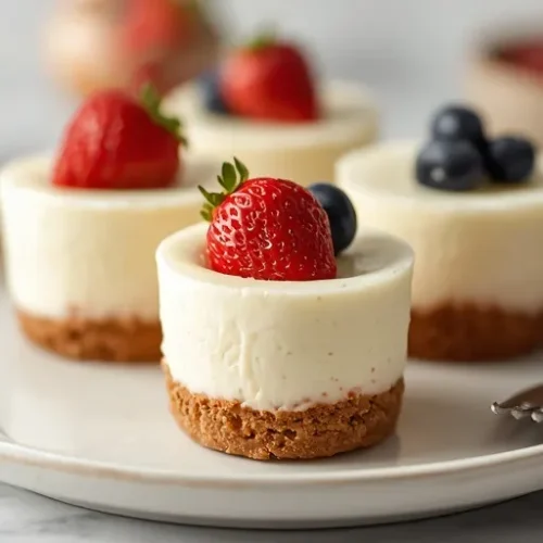 cheesecake shooters no bake recipe