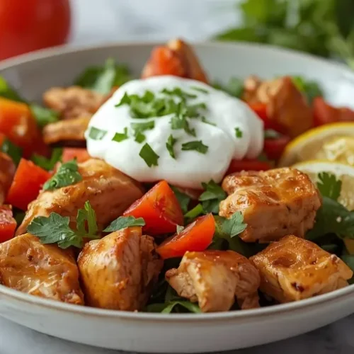 chicken shawarma bowl recipe