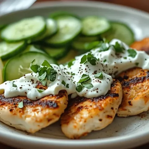 chicken tzatziki bowl recipe