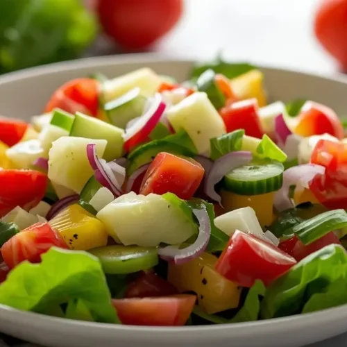 chopped veggie salad recipe