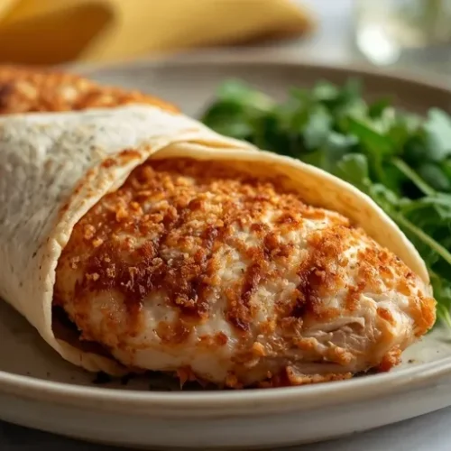 crispy chicken caesar wrap recipe