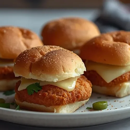 crispy chicken parmesan sliders recipe