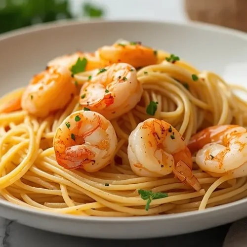 garlic shrimp pasta recipe