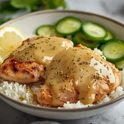 greek chicken rice bowl recipe