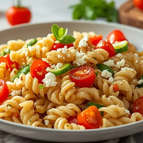 high protein pasta salad recipe