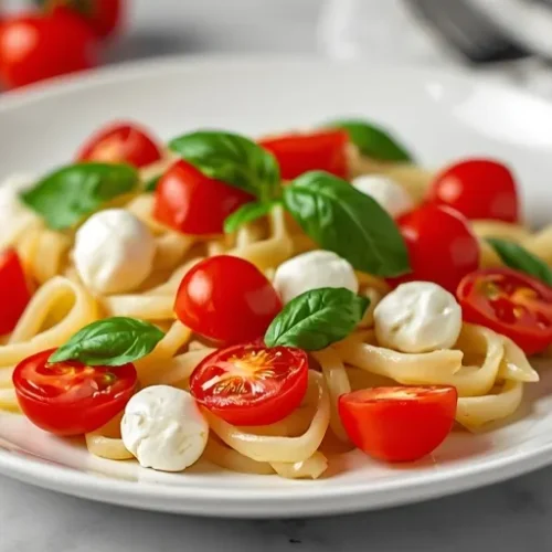 italian caprese pasta salad recipe