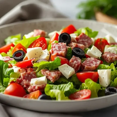 italian chopped salad for parties recipe