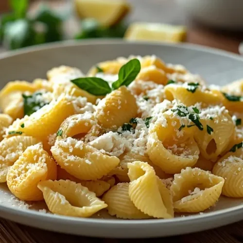 lemon ricotta pasta bake recipe