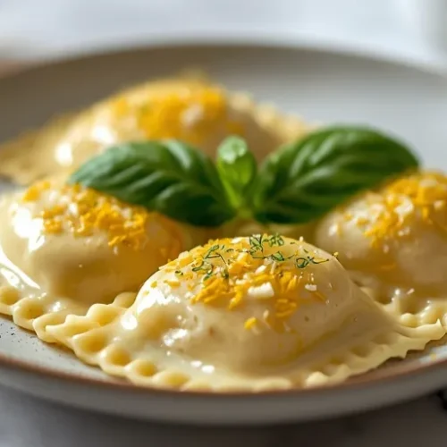 lemon ricotta ravioli recipe