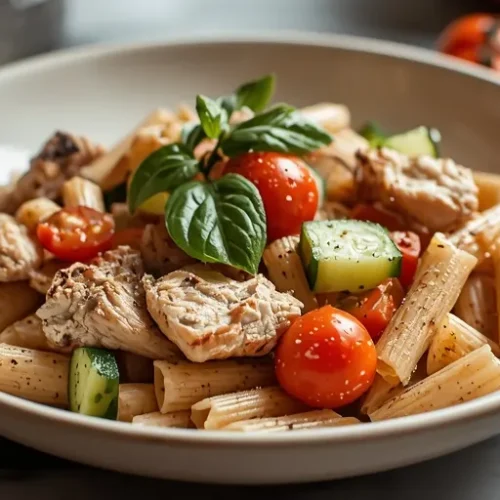 macro friendly pasta salad recipe