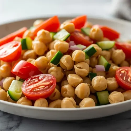 smashed mediterranean chickpea salad recipe