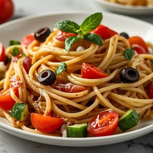 spaghetti pasta salad recipe