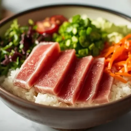 tuna sushi bowl recipe