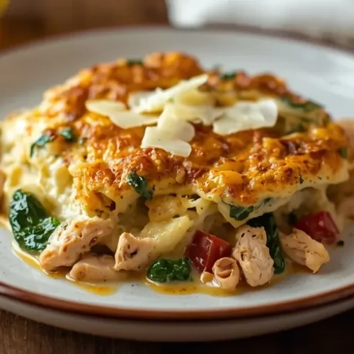 tuscan chicken casserole recipe