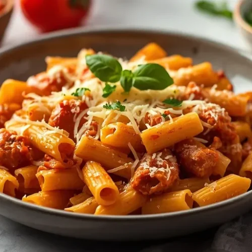 baked tomato ricotta pasta recipe