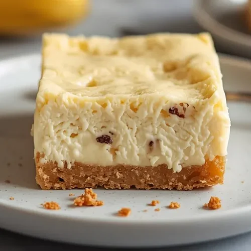 banana pudding cheesecake icebox bars recipe