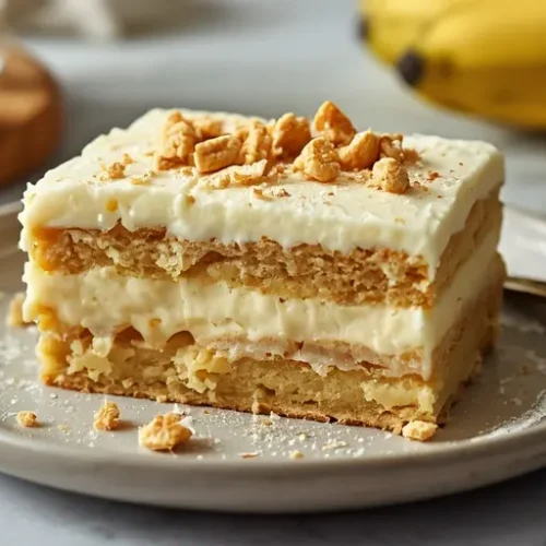 banana pudding icebox cake nilla wafers recipe