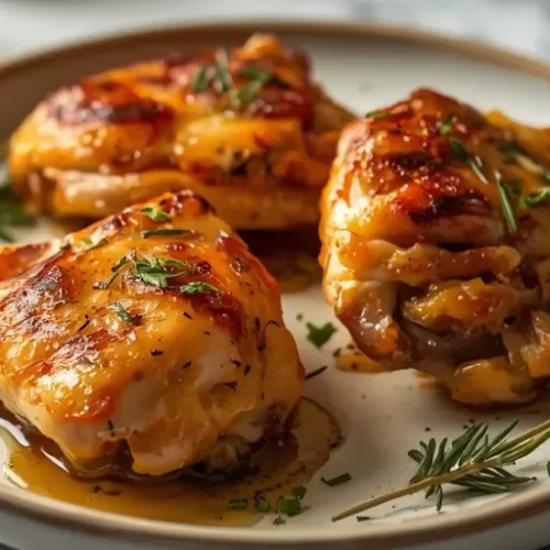 bone in baked chicken thighs recipe