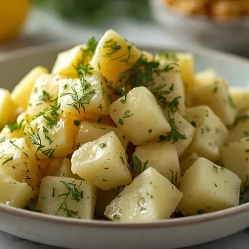 creamy dill lemon potato salad recipe