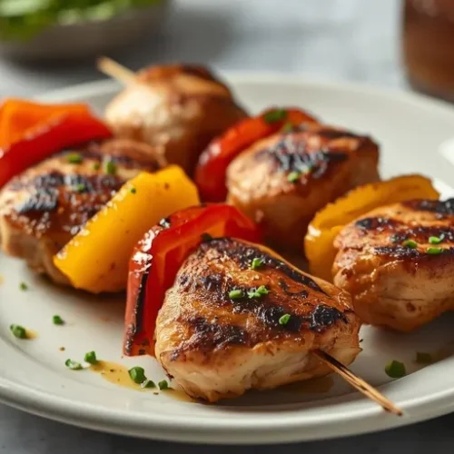 grilled chicken thigh kabobs recipe