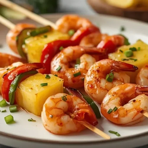 hawaiian shrimp kabobs recipe