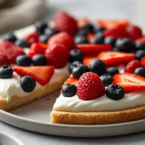 healthy fruit pizza sugar cookie recipe