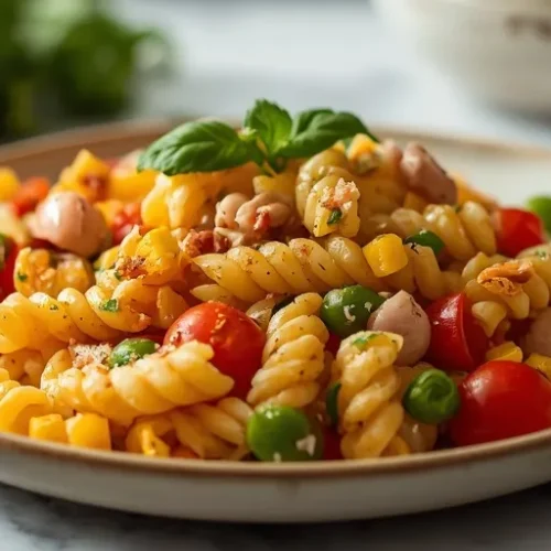 healthy grilled corn pasta salad recipe