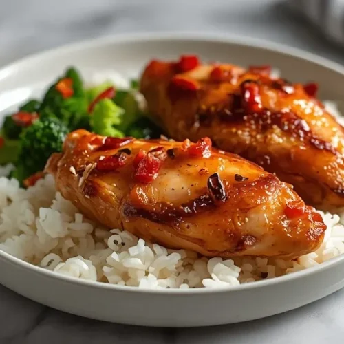 healthy hot honey chicken bowl recipe