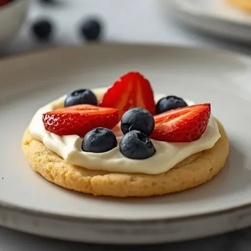 mini fruit pizza sugar cookies recipe