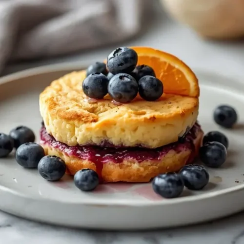 orange blueberry shortcake recipe