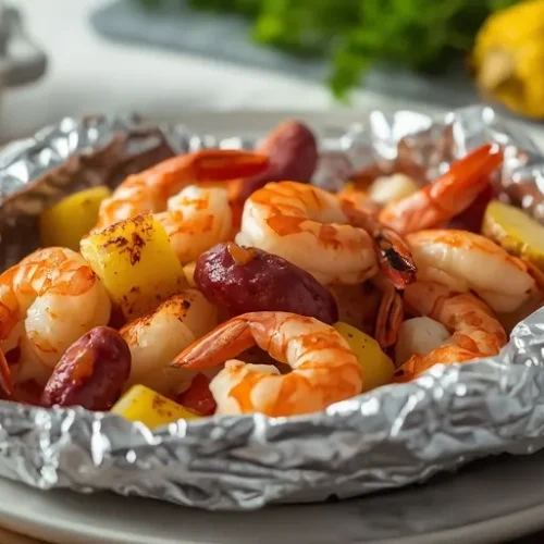 oven shrimp boil foil packets recipe