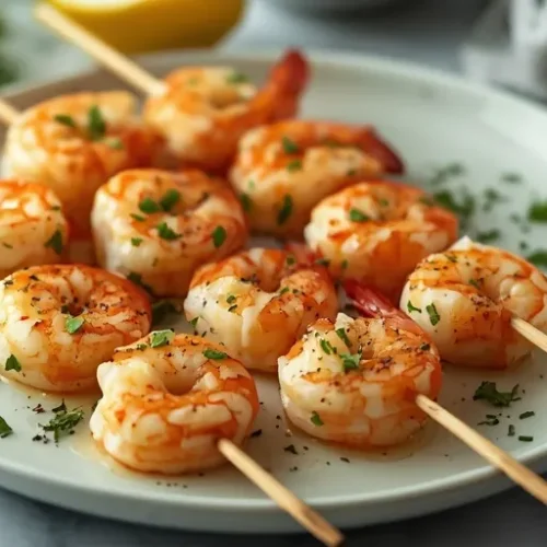 shrimp kabobs in the oven recipe