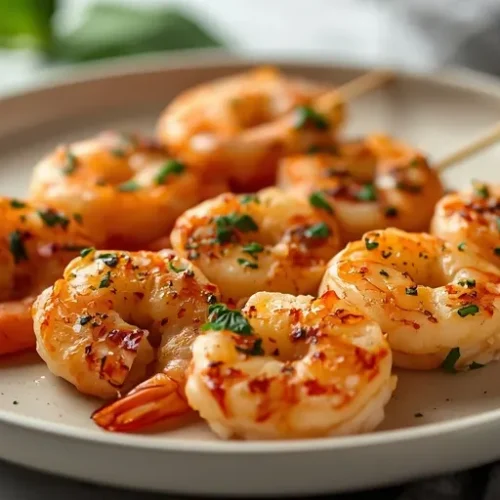 shrimp skewers grill recipe