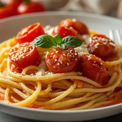 spaghetti with tomato ricotta sauce recipe
