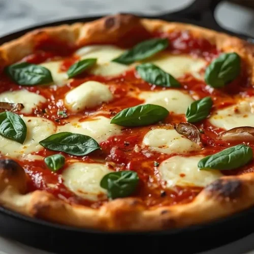 Cast Iron Skillet Pizza recipe