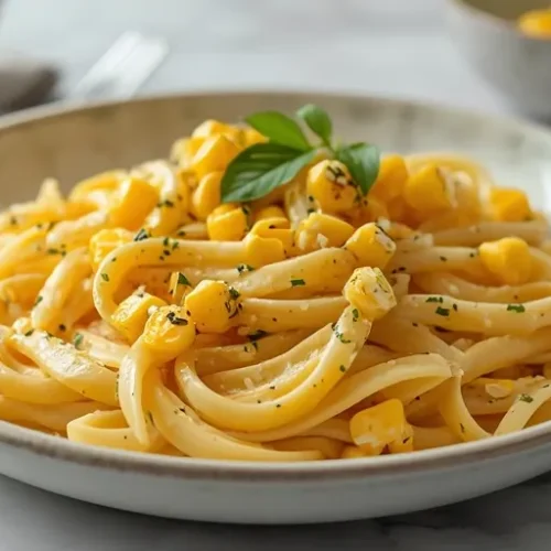Creamy Corn Pasta recipe
