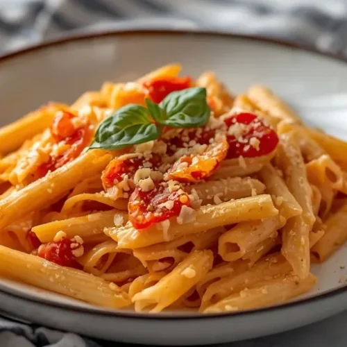 Creamy Sun Dried Tomato Pasta recipe