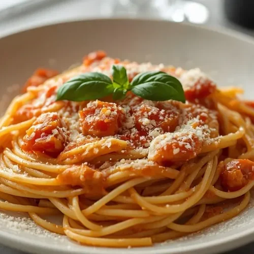Creamy Tomato Basil Pasta recipe