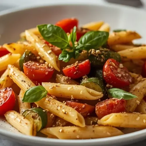 Grilled Veggie Pasta recipe