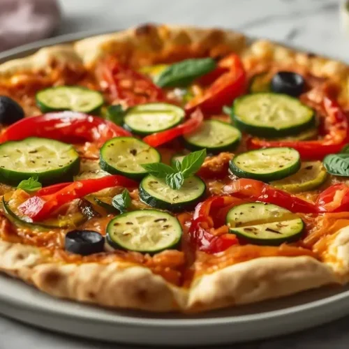 Grilled Veggie Pizza recipe
