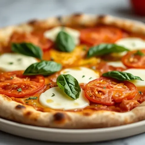 Heirloom Tomato Pizza recipe