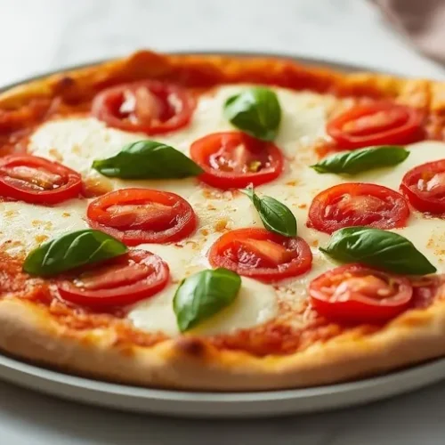 Margherita Cherry Tomato Pizza recipe