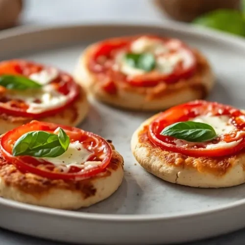 Mini Margherita Pizzas recipe