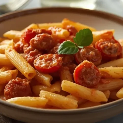 One Pot Italian Sausage-Free Pasta recipe