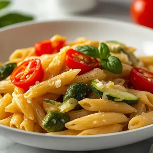 Pasta Primavera with Zucchini recipe